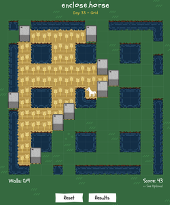 Screenshot of enclose.horse